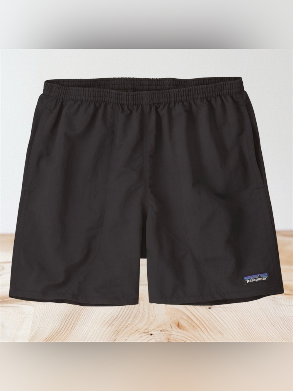 Patagonia Mens SMALL Shorts 5” Inseam Water Repel Quick Dry Lined SPF Gorp BLACK